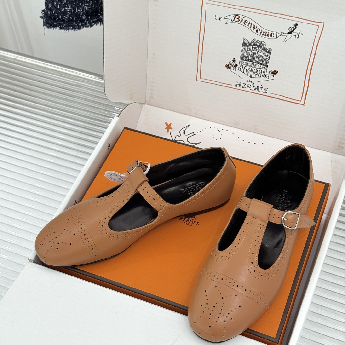 Hermes Nectar Ballet Flat - DesignerGu