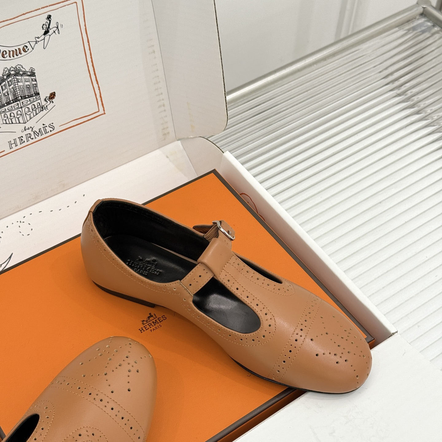 Hermes Nectar Ballet Flat - DesignerGu