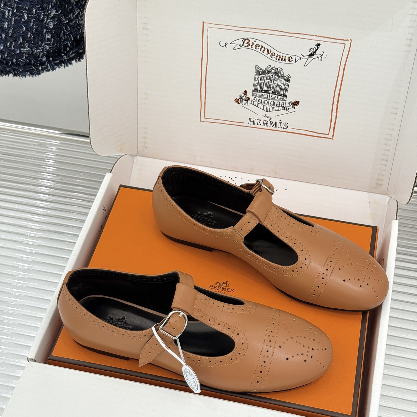 Hermes Nectar Ballet Flat - DesignerGu