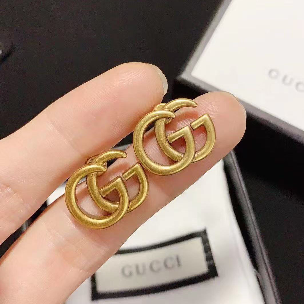 Gucci GG Marmont Stud Earrings - DesignerGu