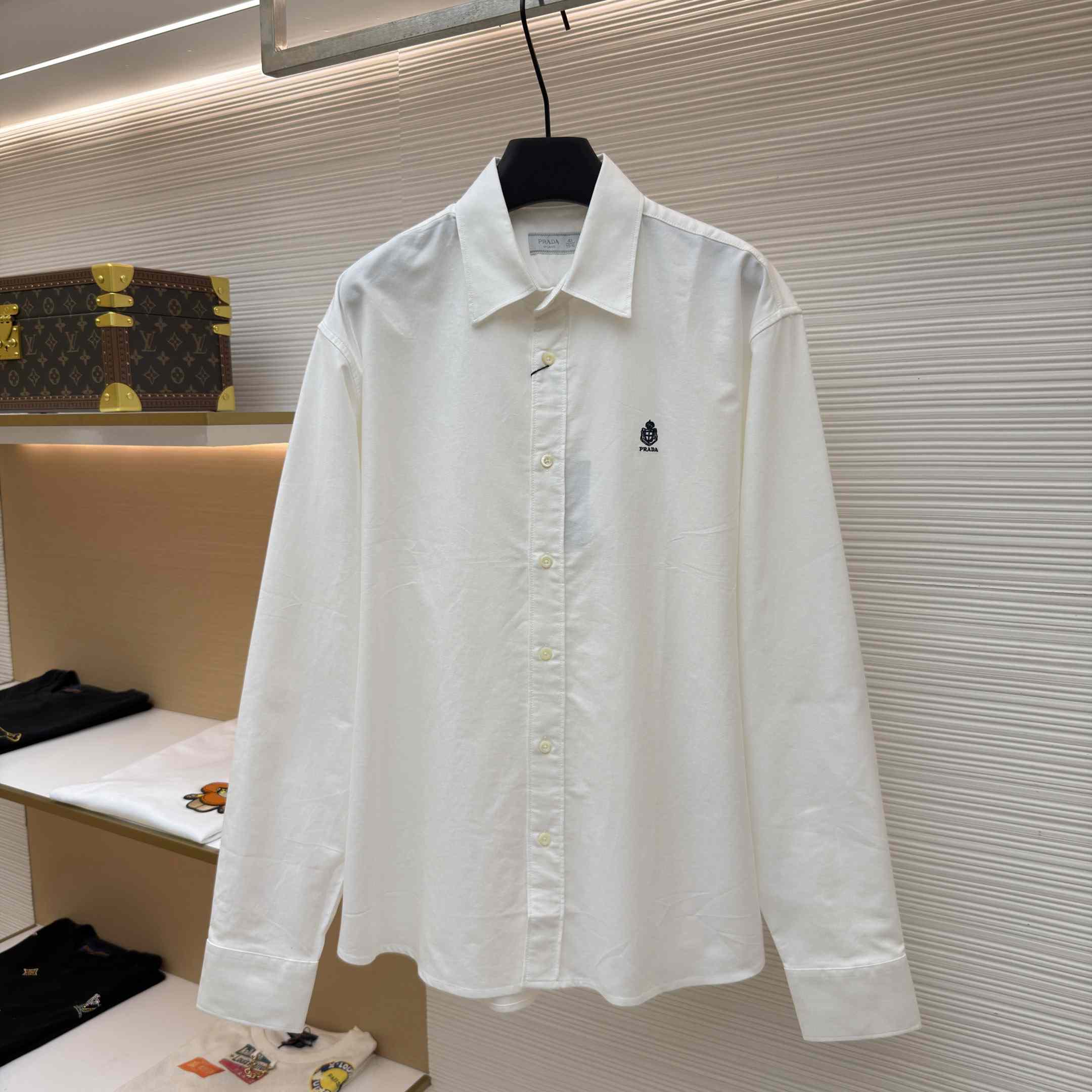 Prada Cotton Shirt - DesignerGu