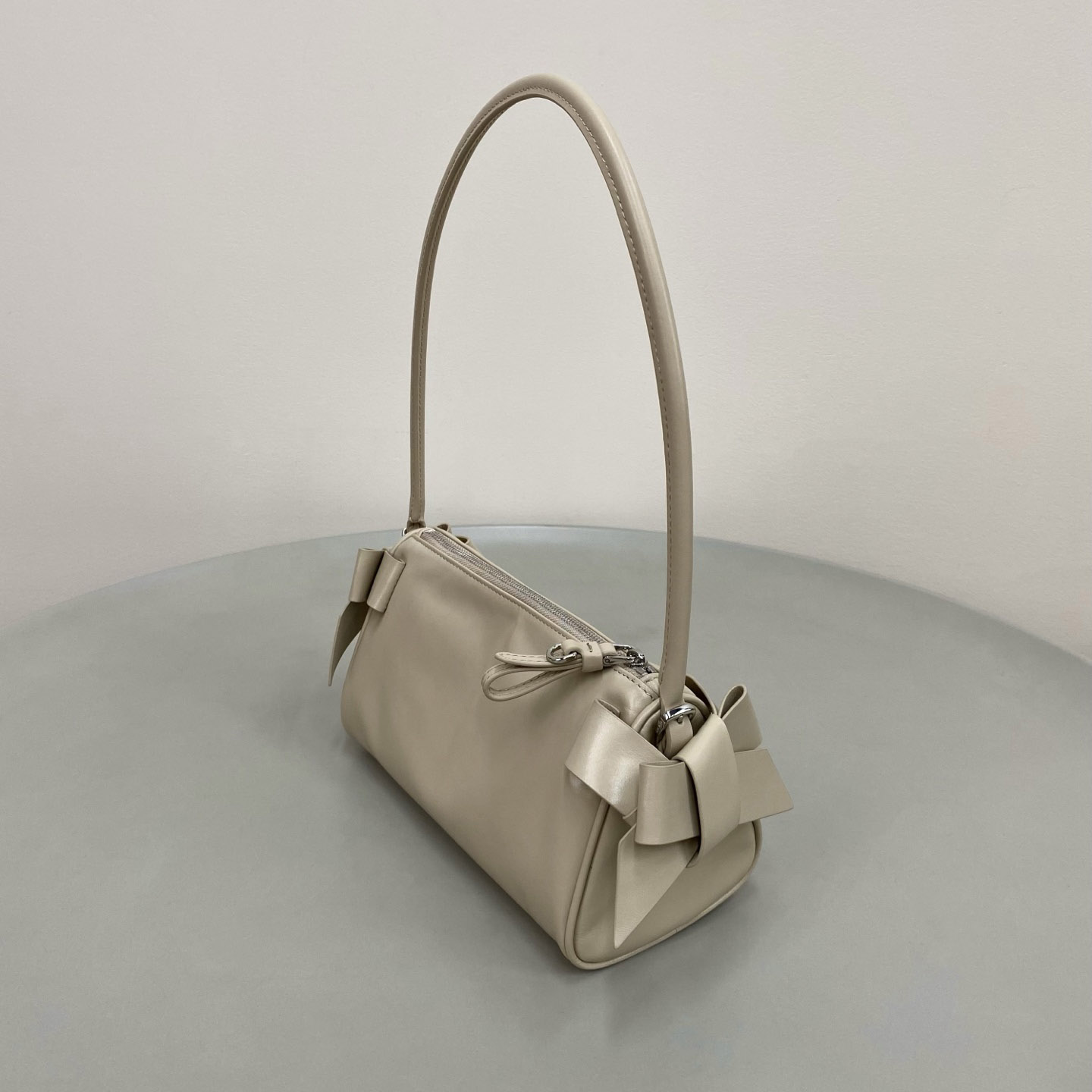 Miu Miu Shiny Leather Pouch - DesignerGu
