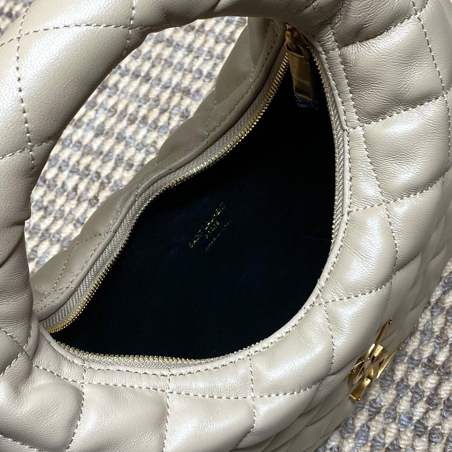 Saint Laurent Icarino In Quilted Nappa - DesignerGu