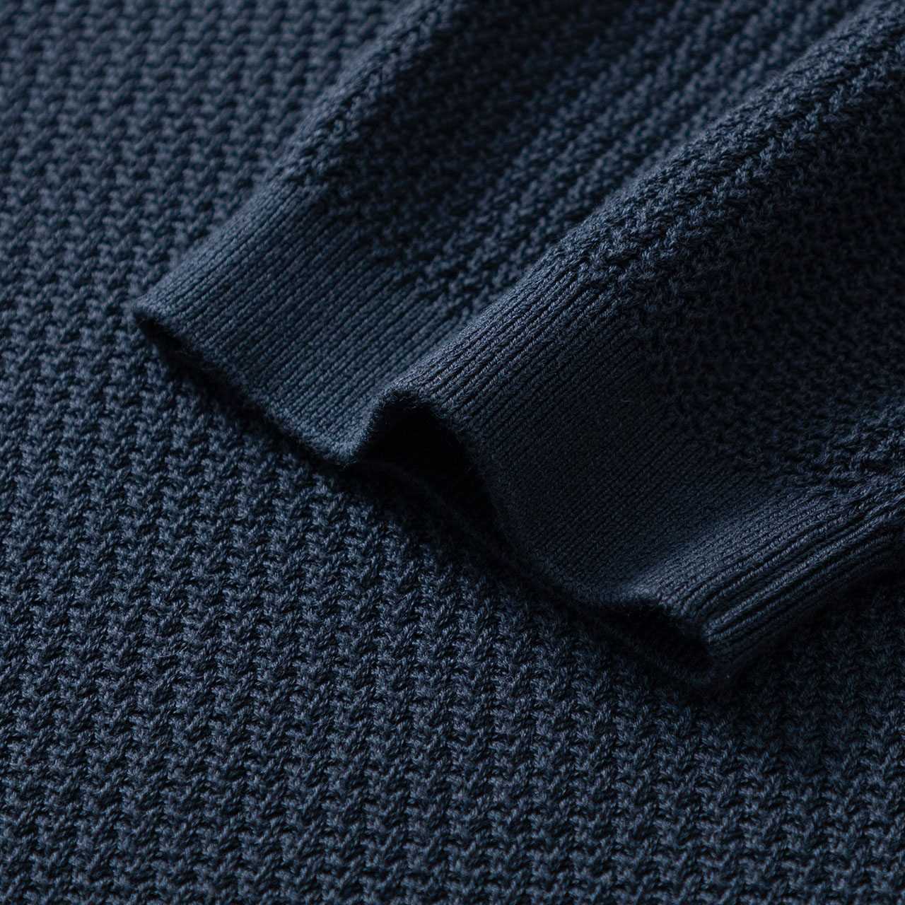 Zegna Premium Cotton Knit Johnny Collar Polo Sweater - DesignerGu