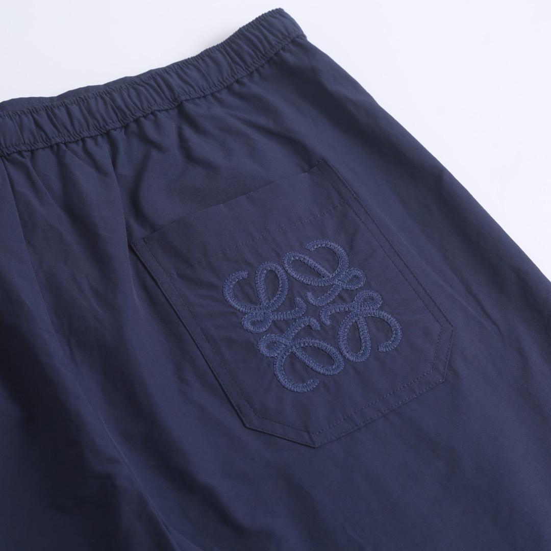 Loewe Shorts In Cotton Blend - DesignerGu