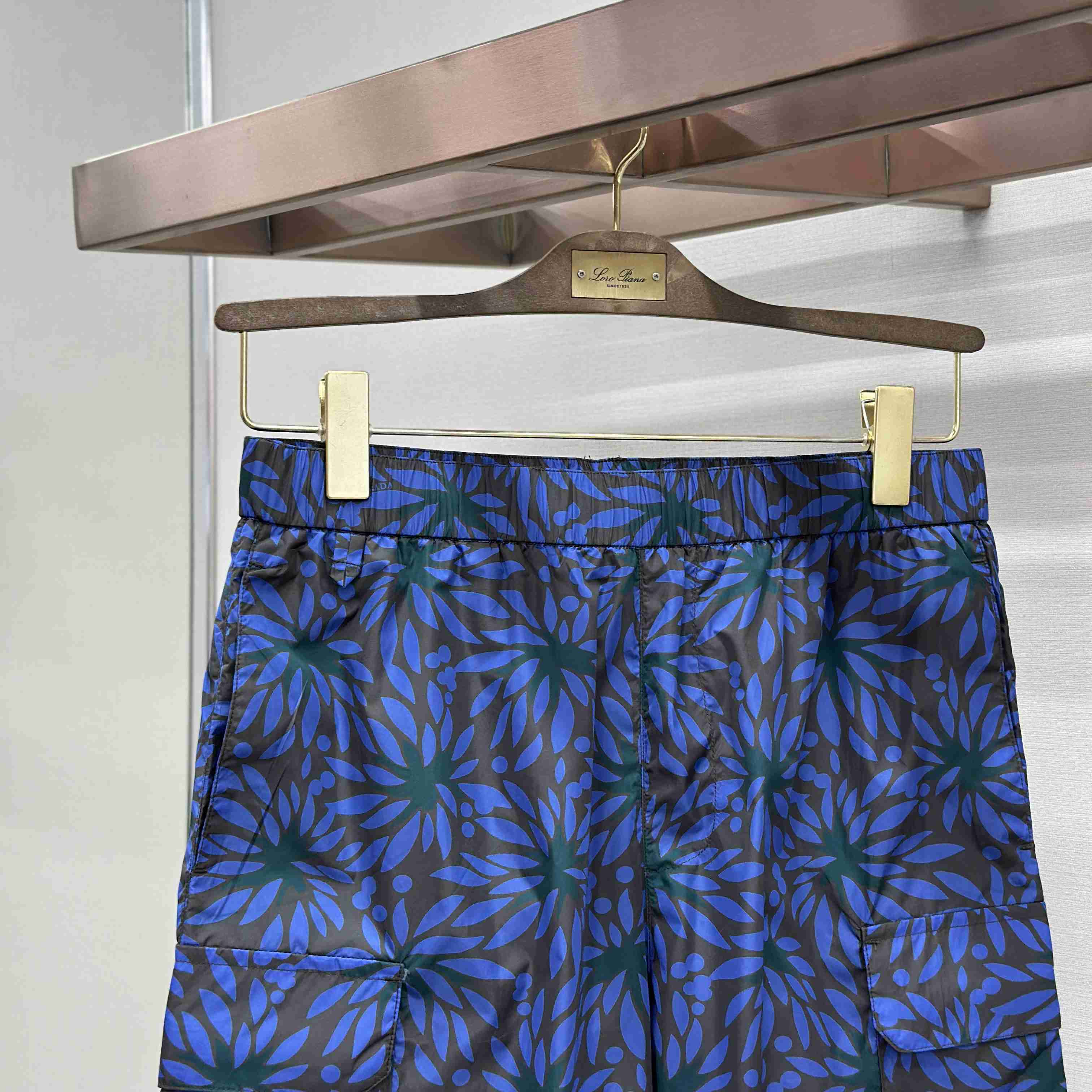 Prada Printed Re-Nylon Swim Trunks - DesignerGu