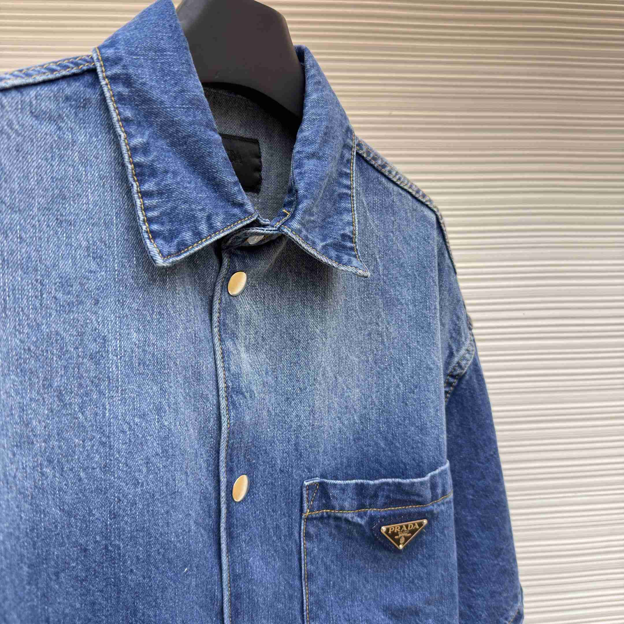 Prada Denim Shirt - DesignerGu