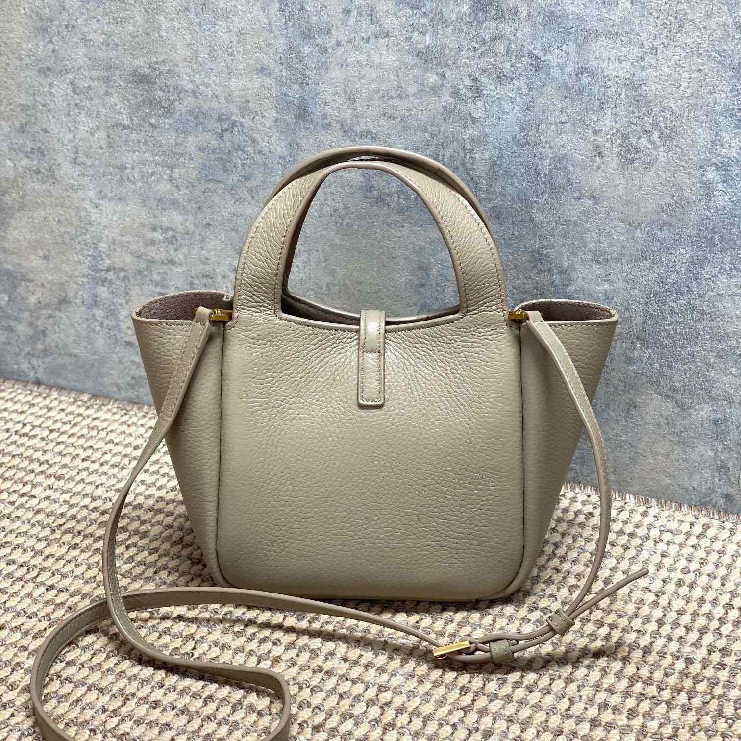 Saint Laurent LE 5 À 7 BABY BEA In Grained Leather - DesignerGu