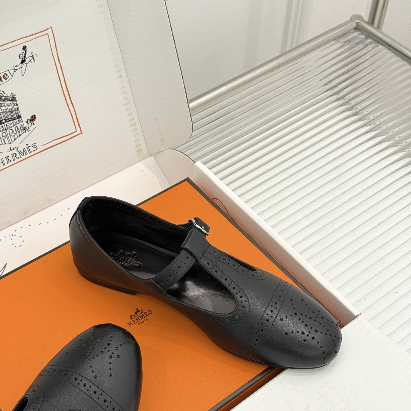 Hermes Nectar Ballet Flat - DesignerGu