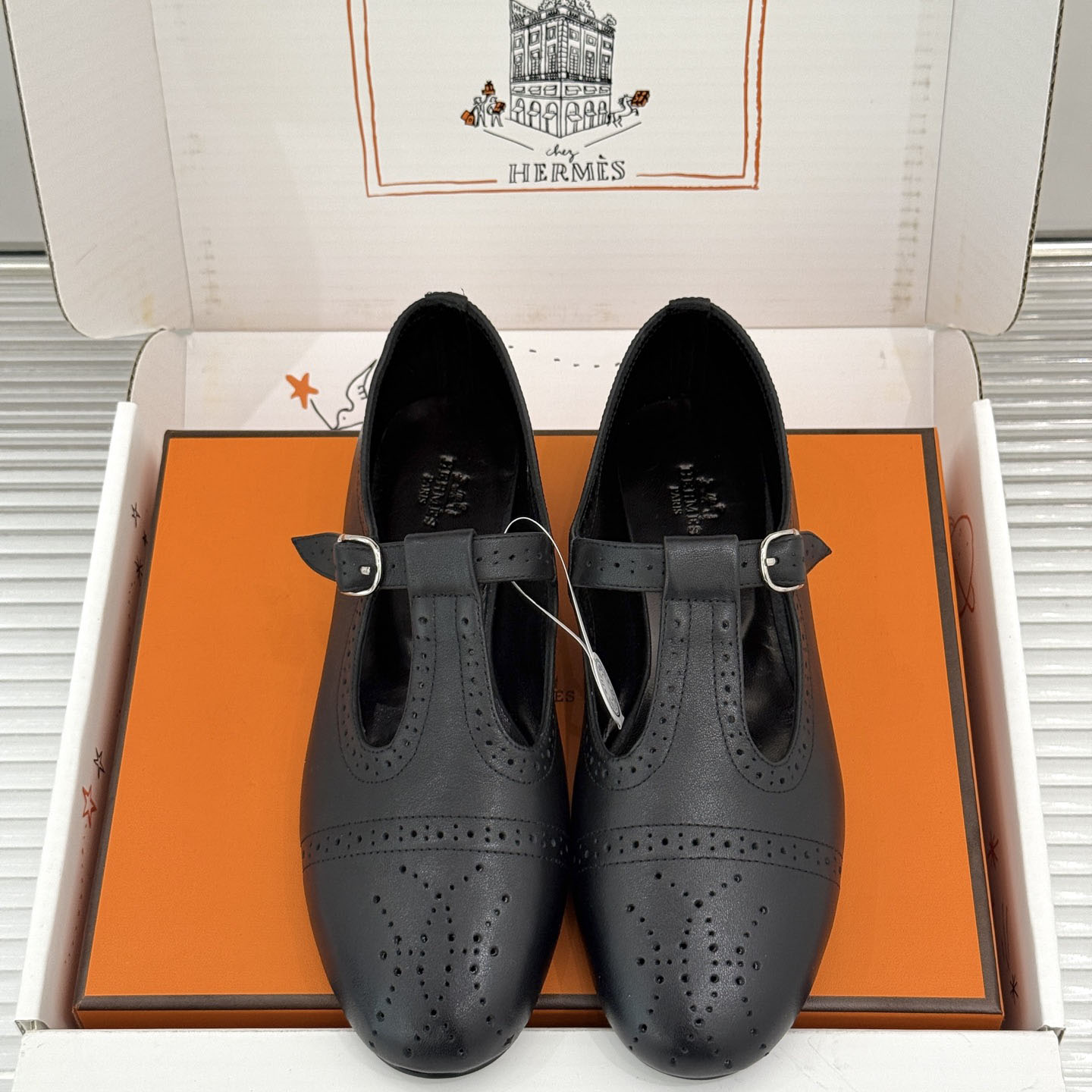 Hermes Nectar Ballet Flat - DesignerGu