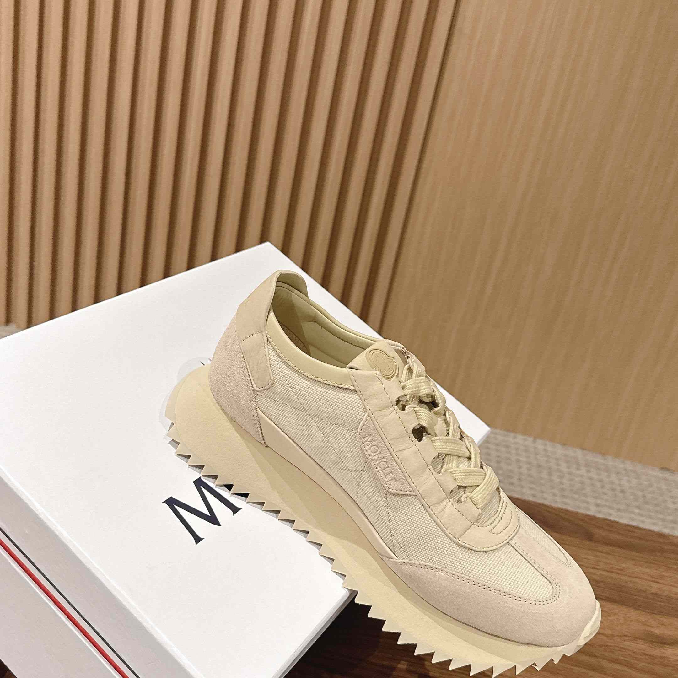 Moncler Pacey2 Suede & Nubuck Sneakers - DesignerGu