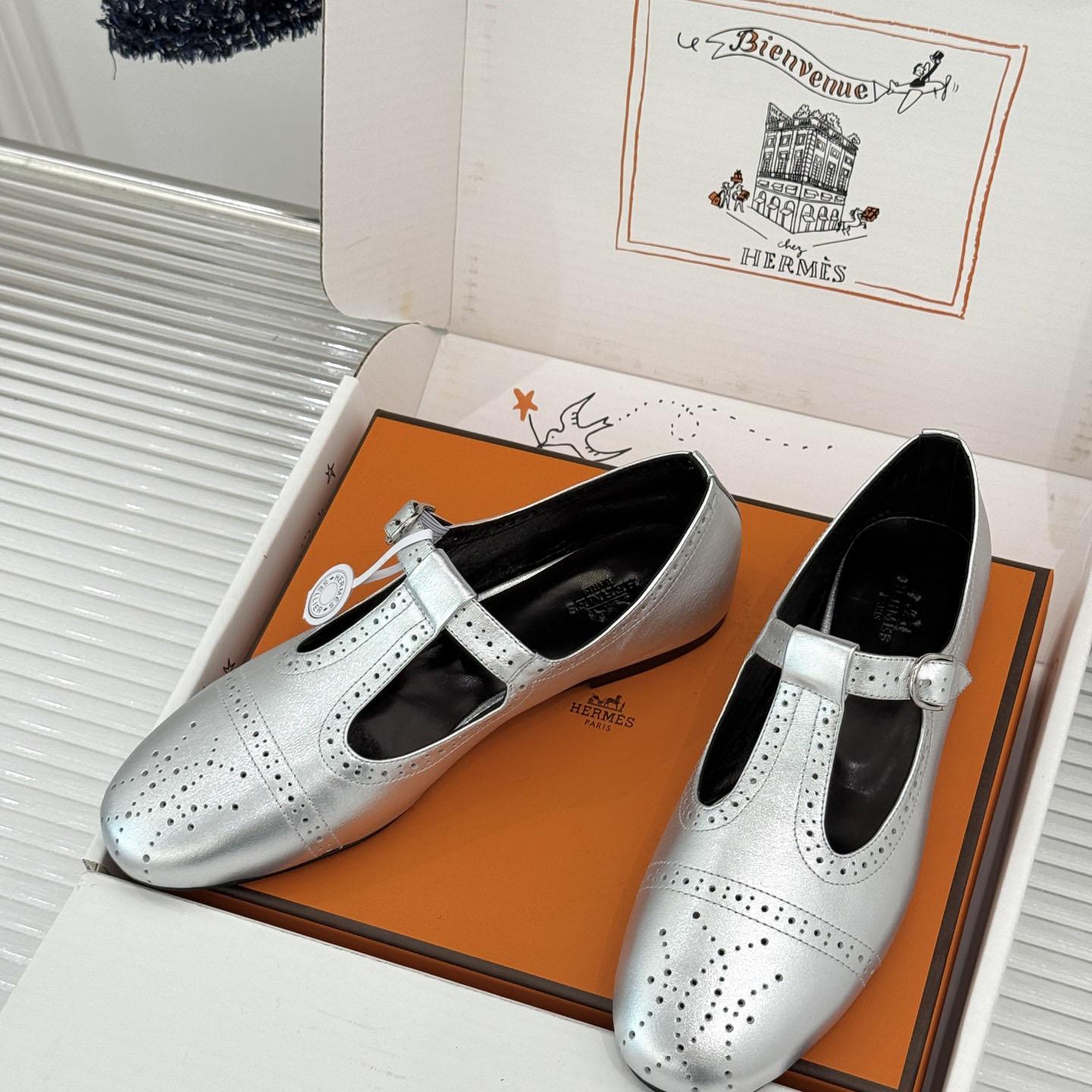 Hermes Nectar Ballet Flat - DesignerGu