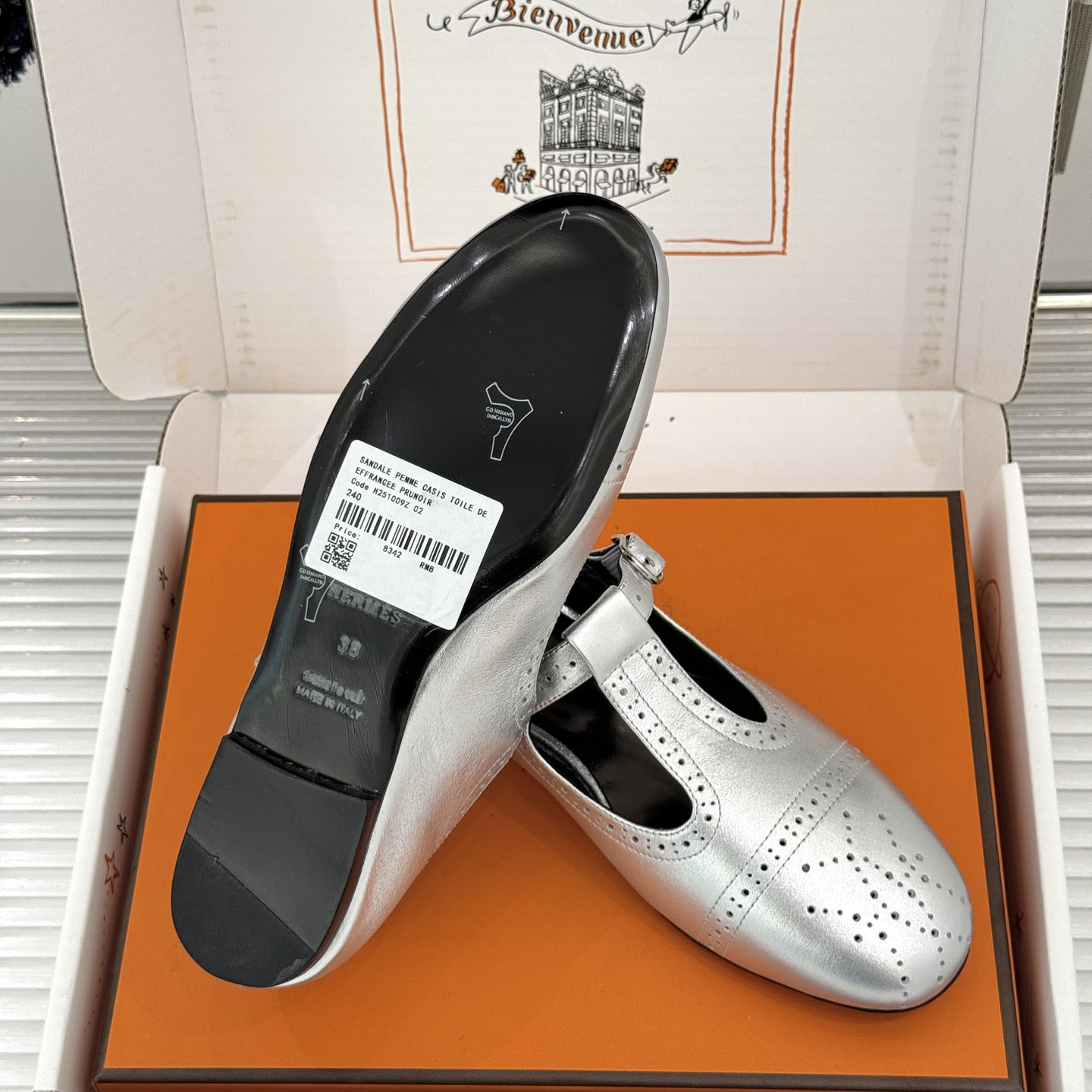 Hermes Nectar Ballet Flat - DesignerGu
