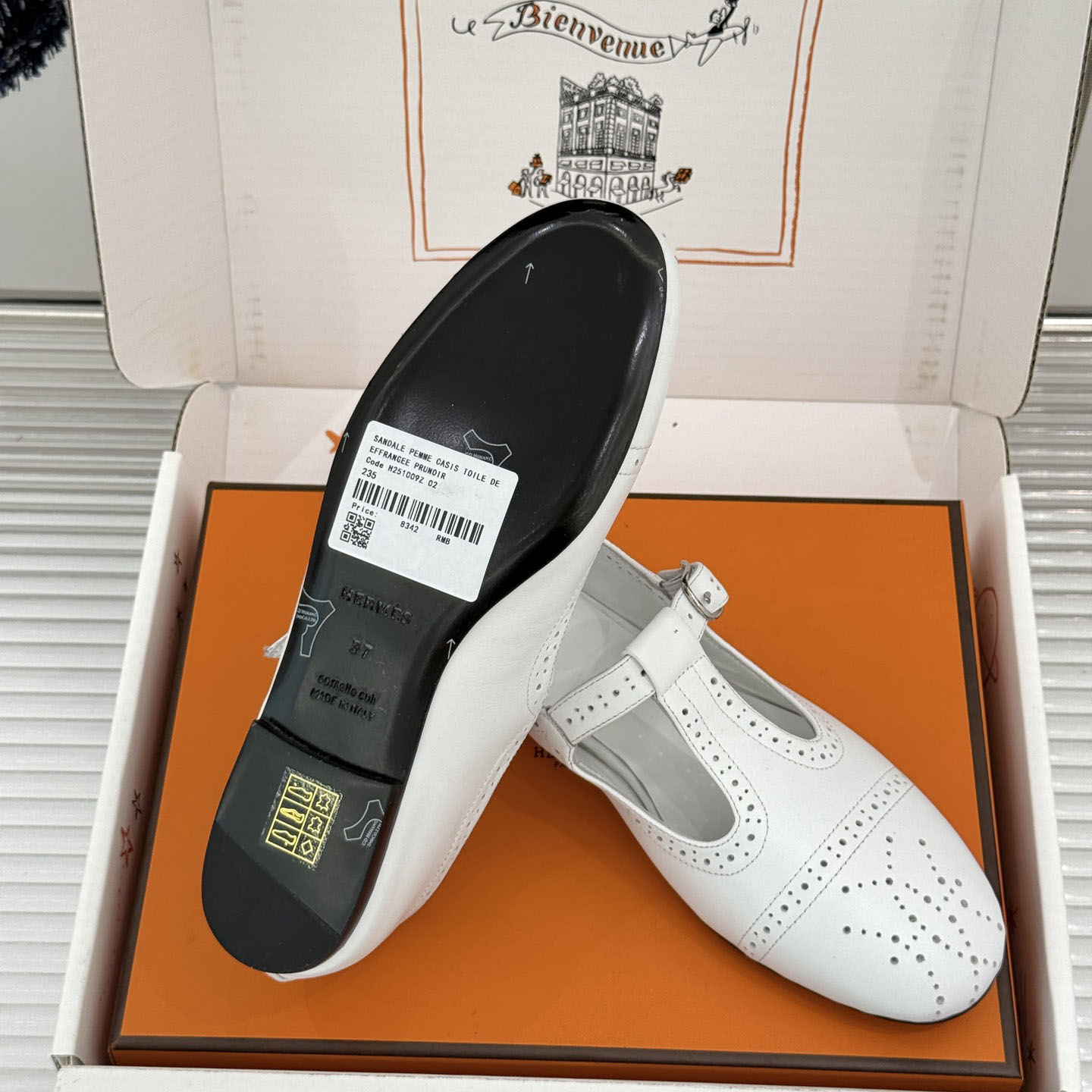 Hermes Nectar Ballet Flat - DesignerGu
