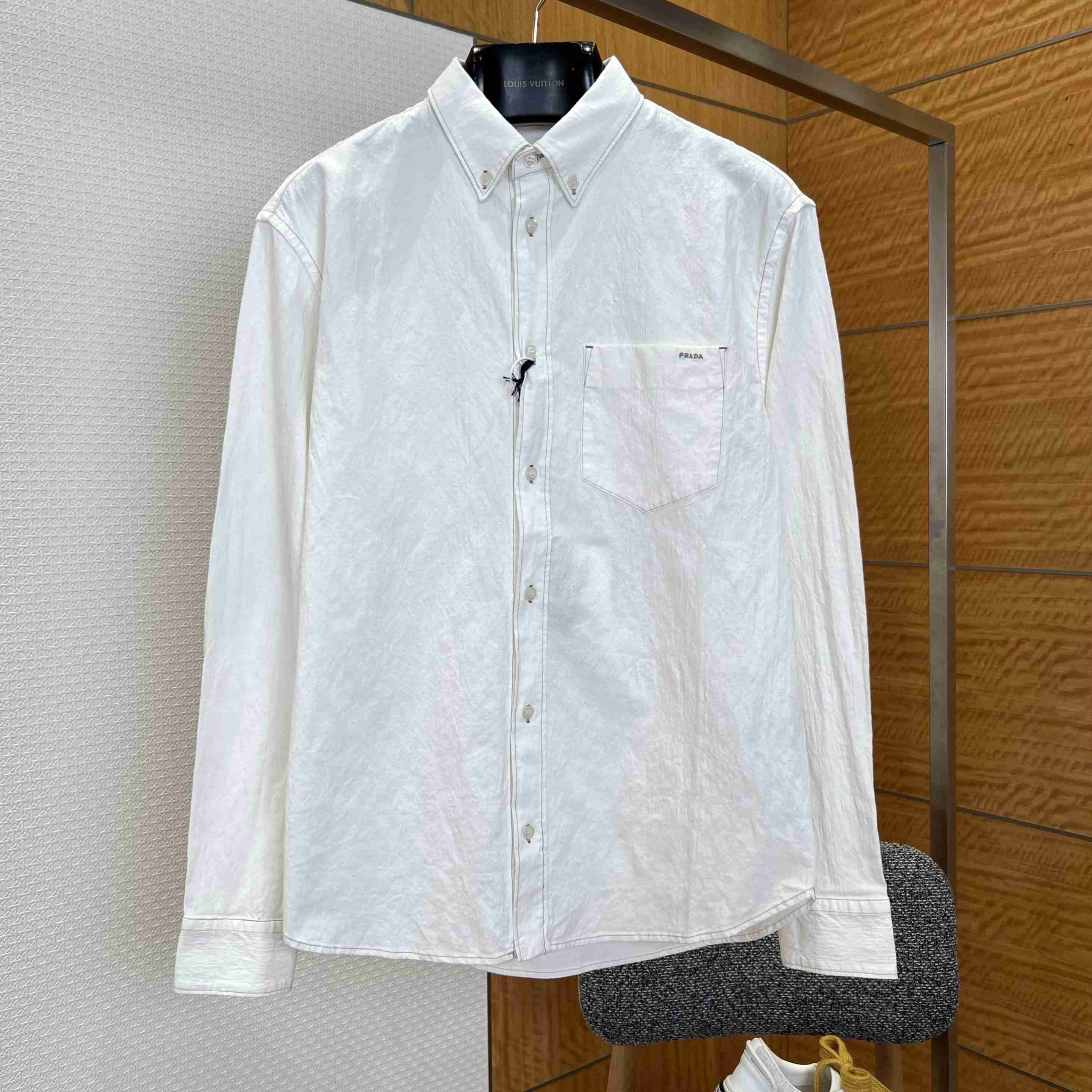 Prada Chambray Shirt - DesignerGu