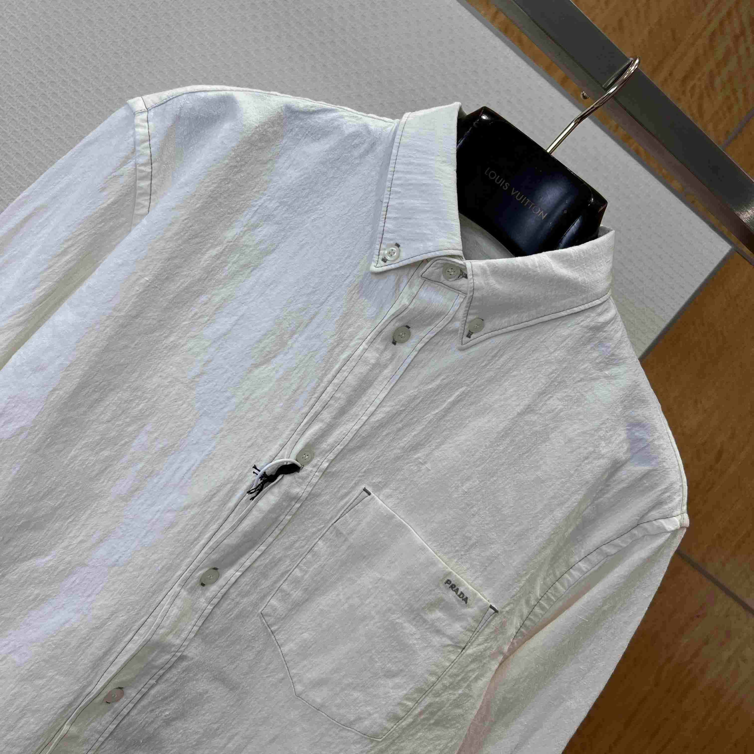 Prada Chambray Shirt - DesignerGu