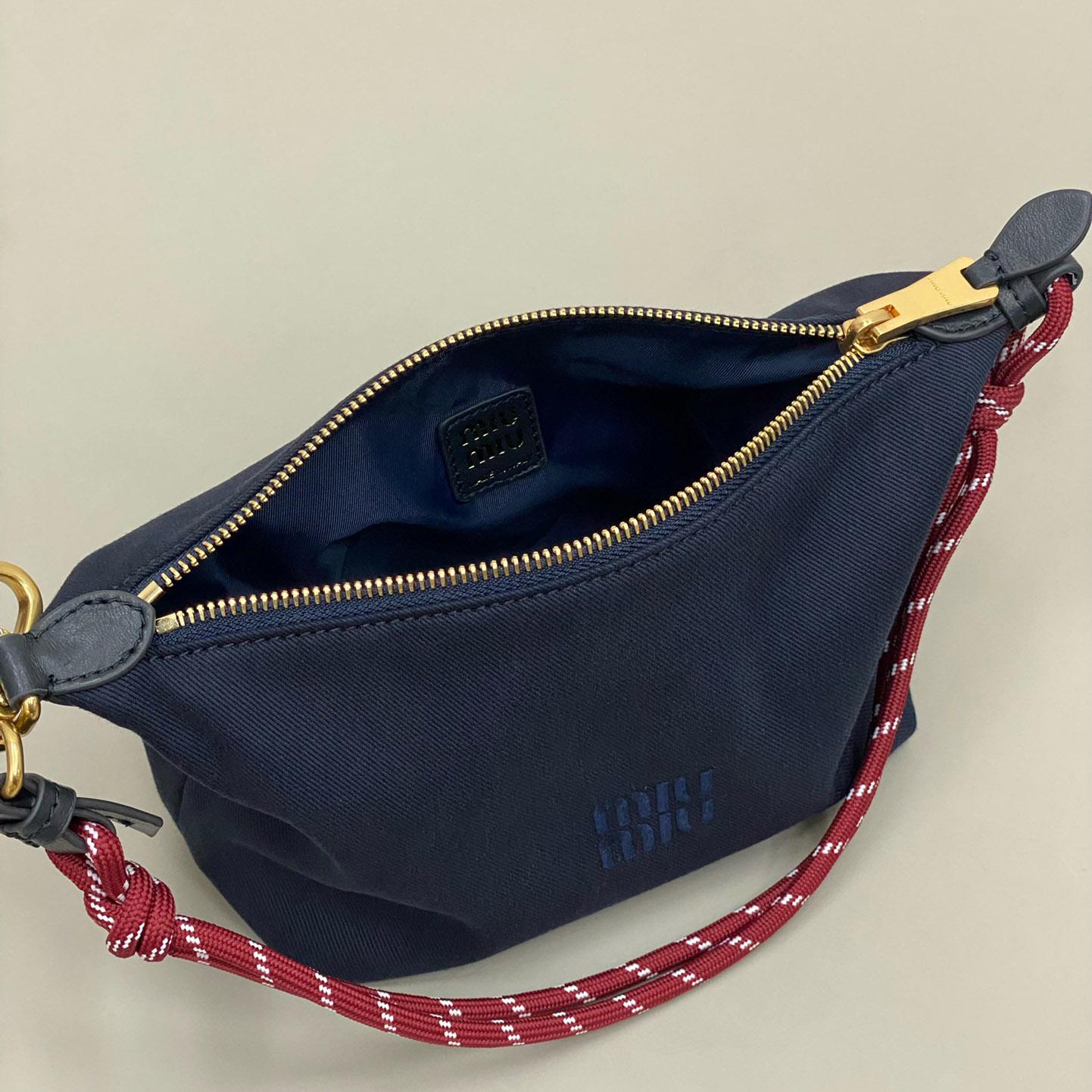 Miu Miu Gabardine Pouch - DesignerGu