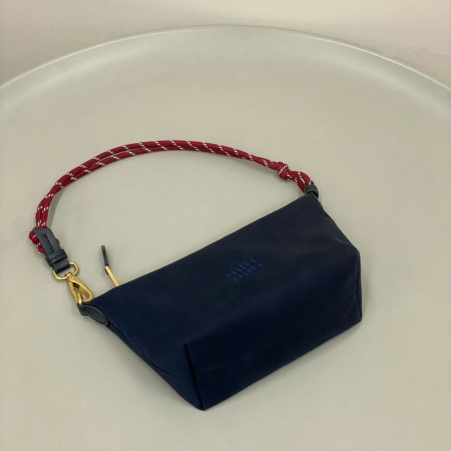 Miu Miu Gabardine Pouch - DesignerGu