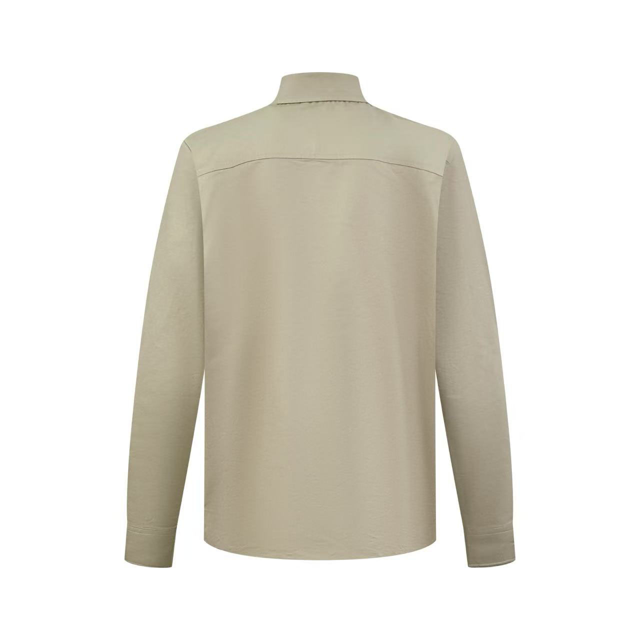 AMI Paris Ami De Coeur Logo-Embroidered Shirt - DesignerGu