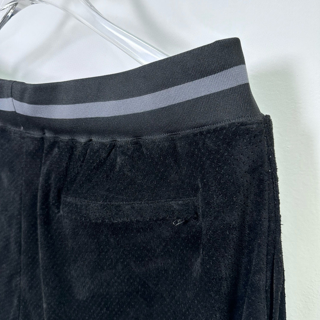 Supreme Ultrasuede Mesh Short 'Black' - DesignerGu