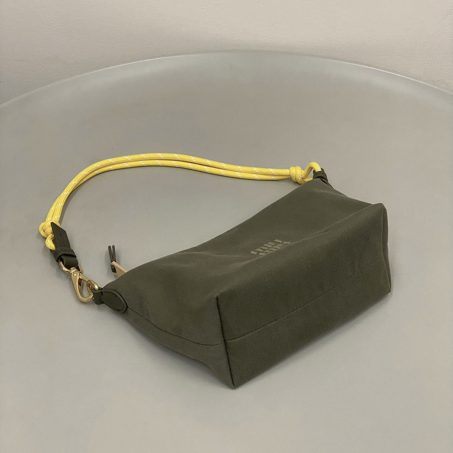 Miu Miu Gabardine Pouch - DesignerGu