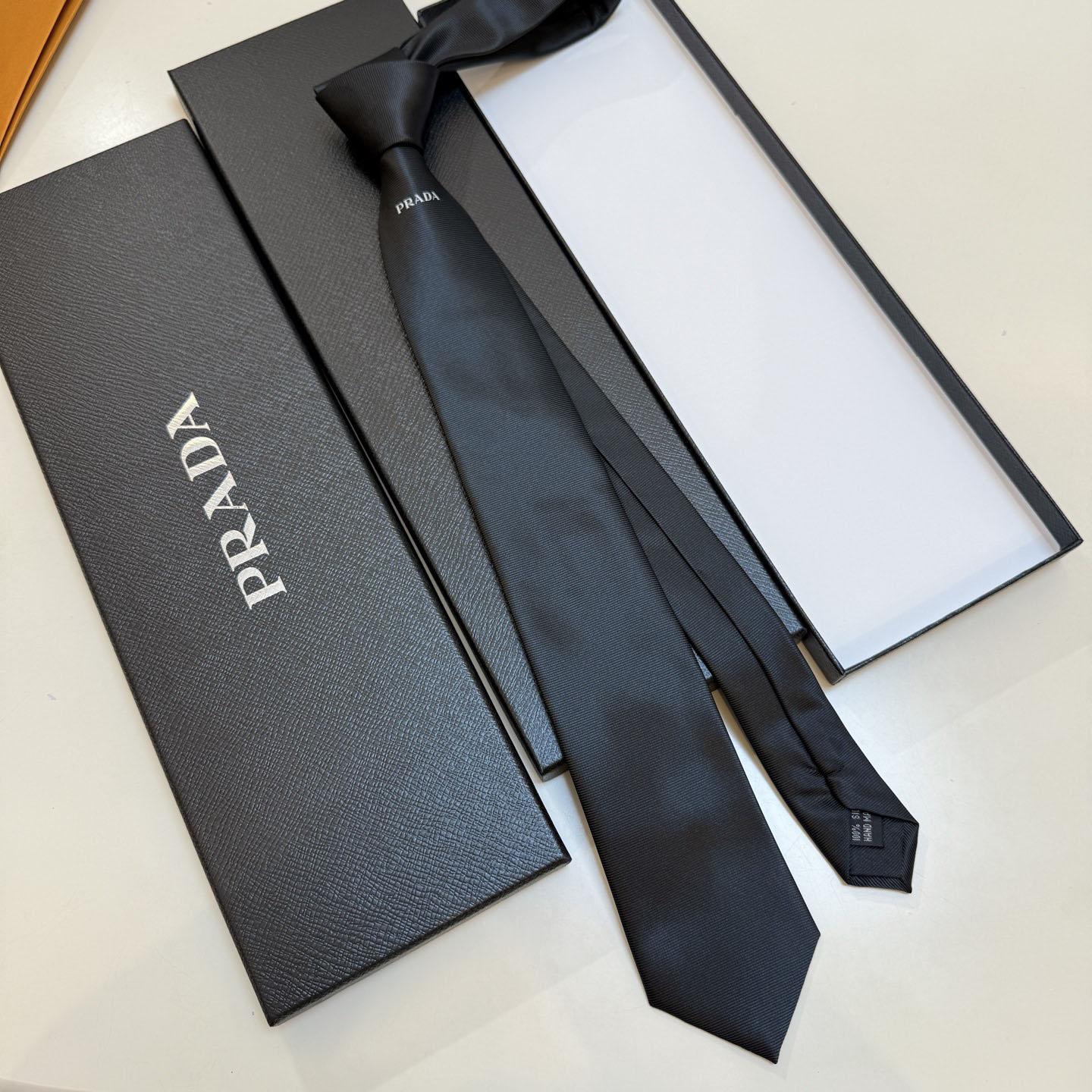 Prada Silk Tie - DesignerGu