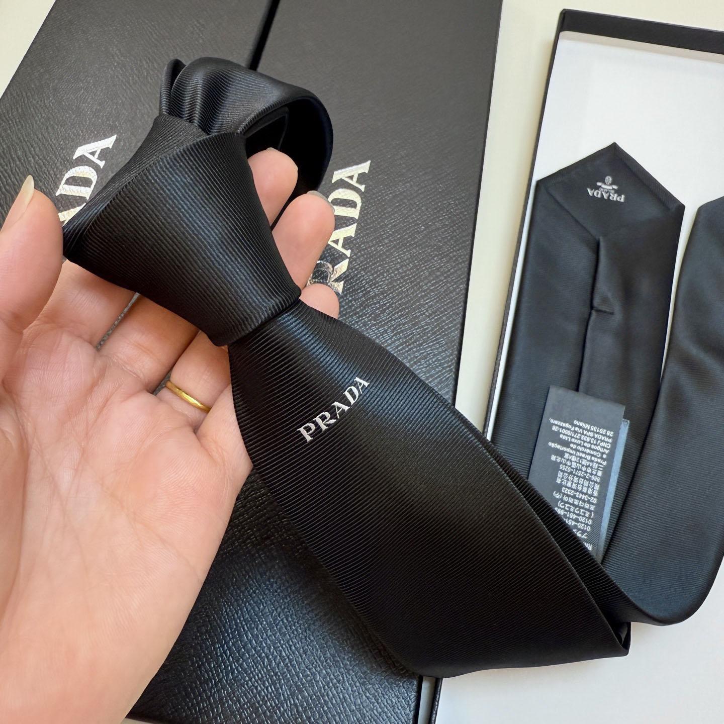 Prada Silk Tie - DesignerGu