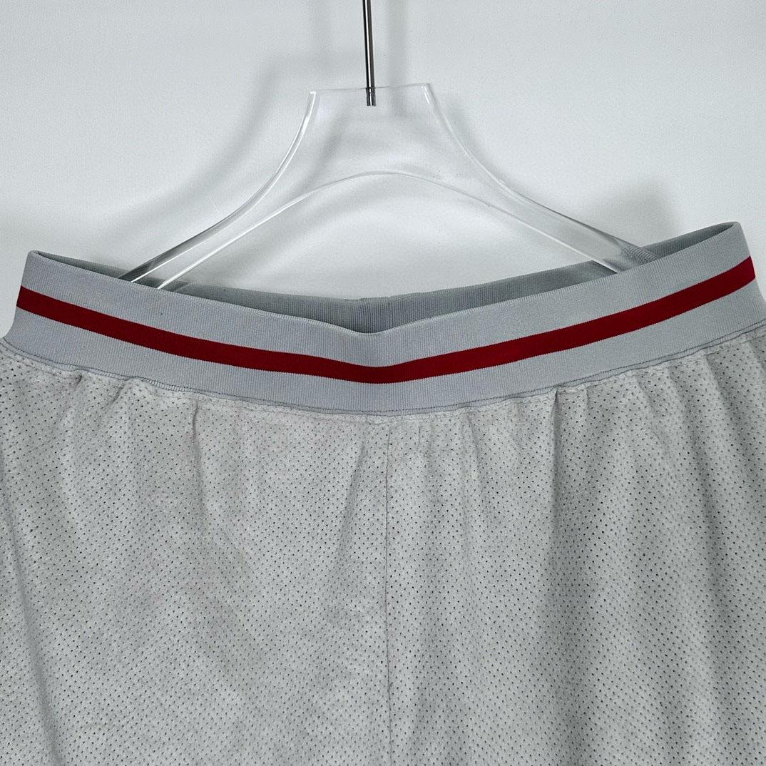 Supreme Ultrasuede Mesh Short 'Grey' - DesignerGu