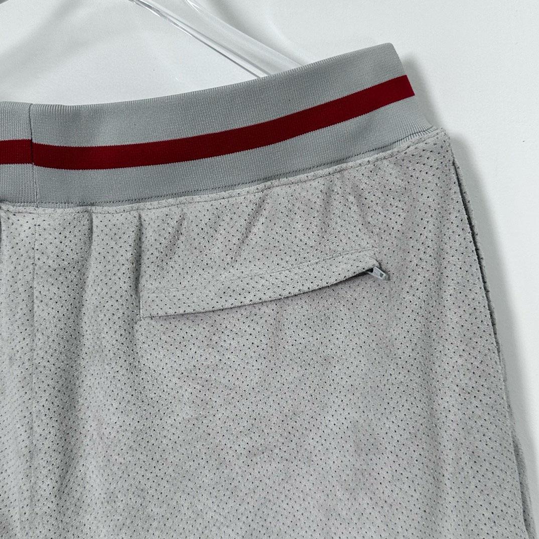 Supreme Ultrasuede Mesh Short 'Grey' - DesignerGu