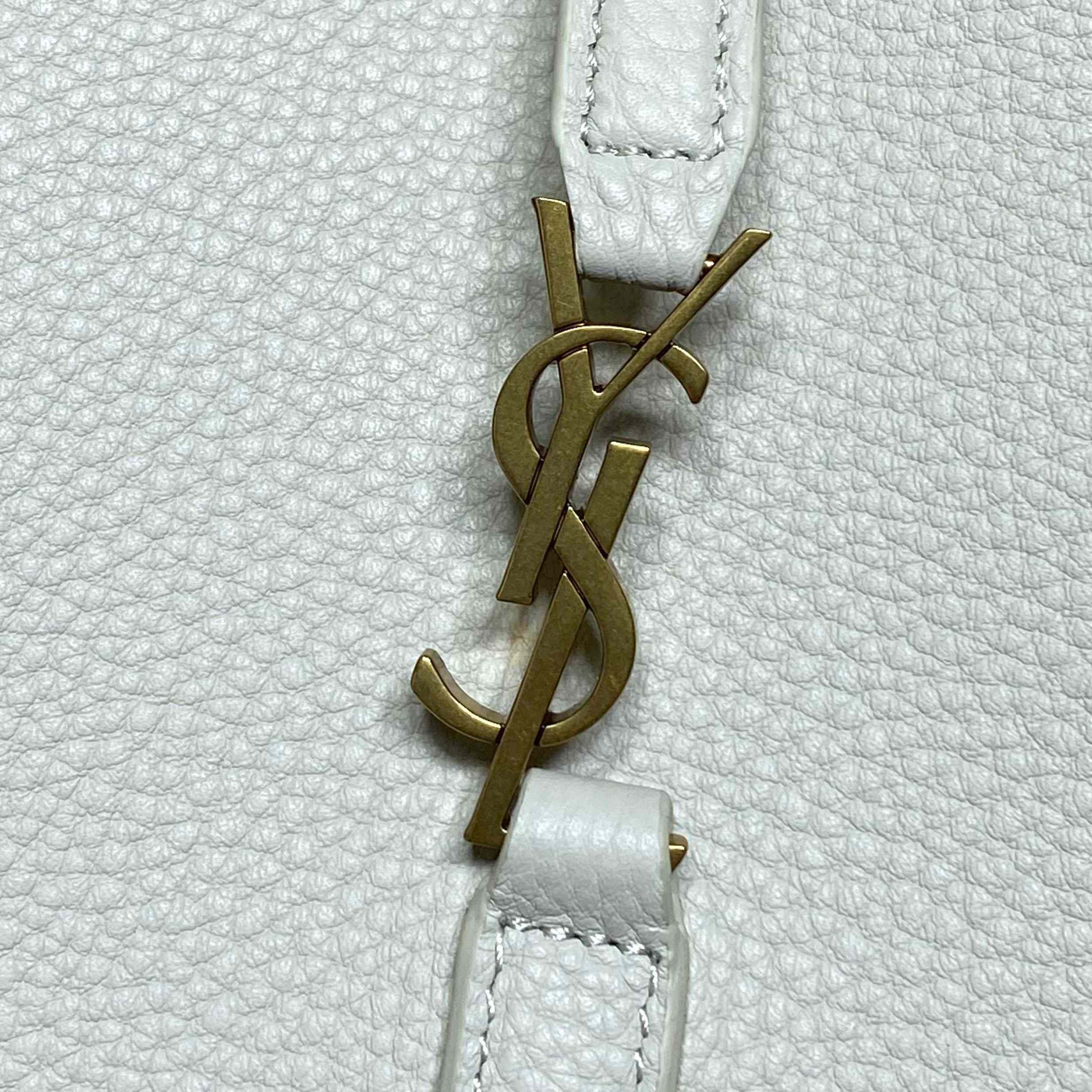 Saint Laurent LE 5 À 7 BABY BEA In Grained Leather - DesignerGu