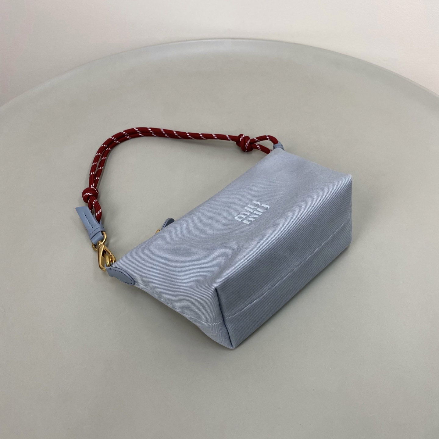 Miu Miu Gabardine Pouch - DesignerGu