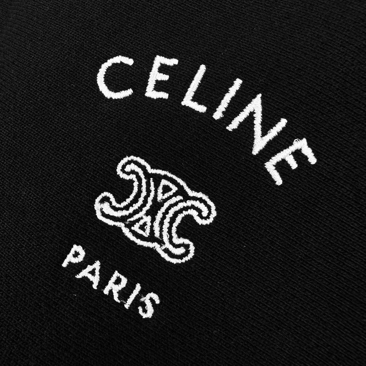 Celine Shorts In Cotton Fleece - DesignerGu