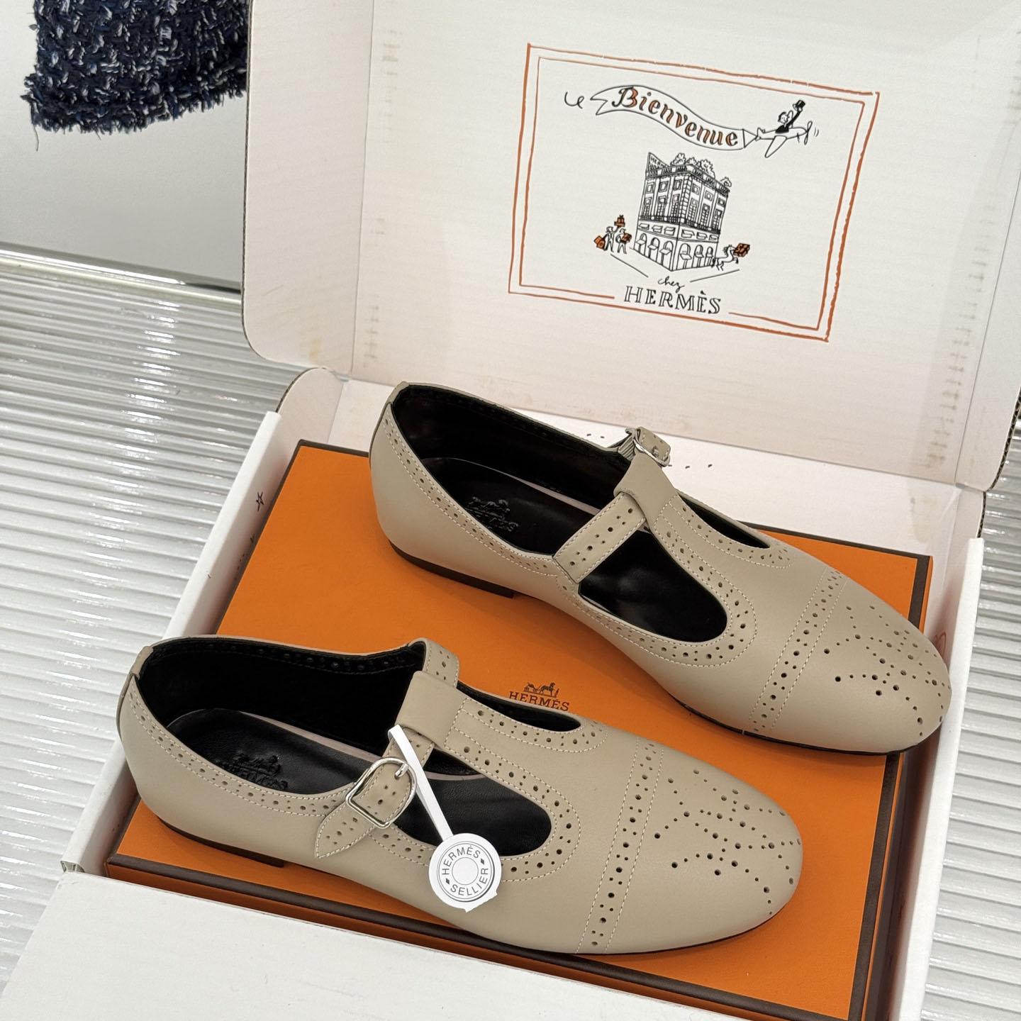 Hermes Nectar Ballet Flat - DesignerGu