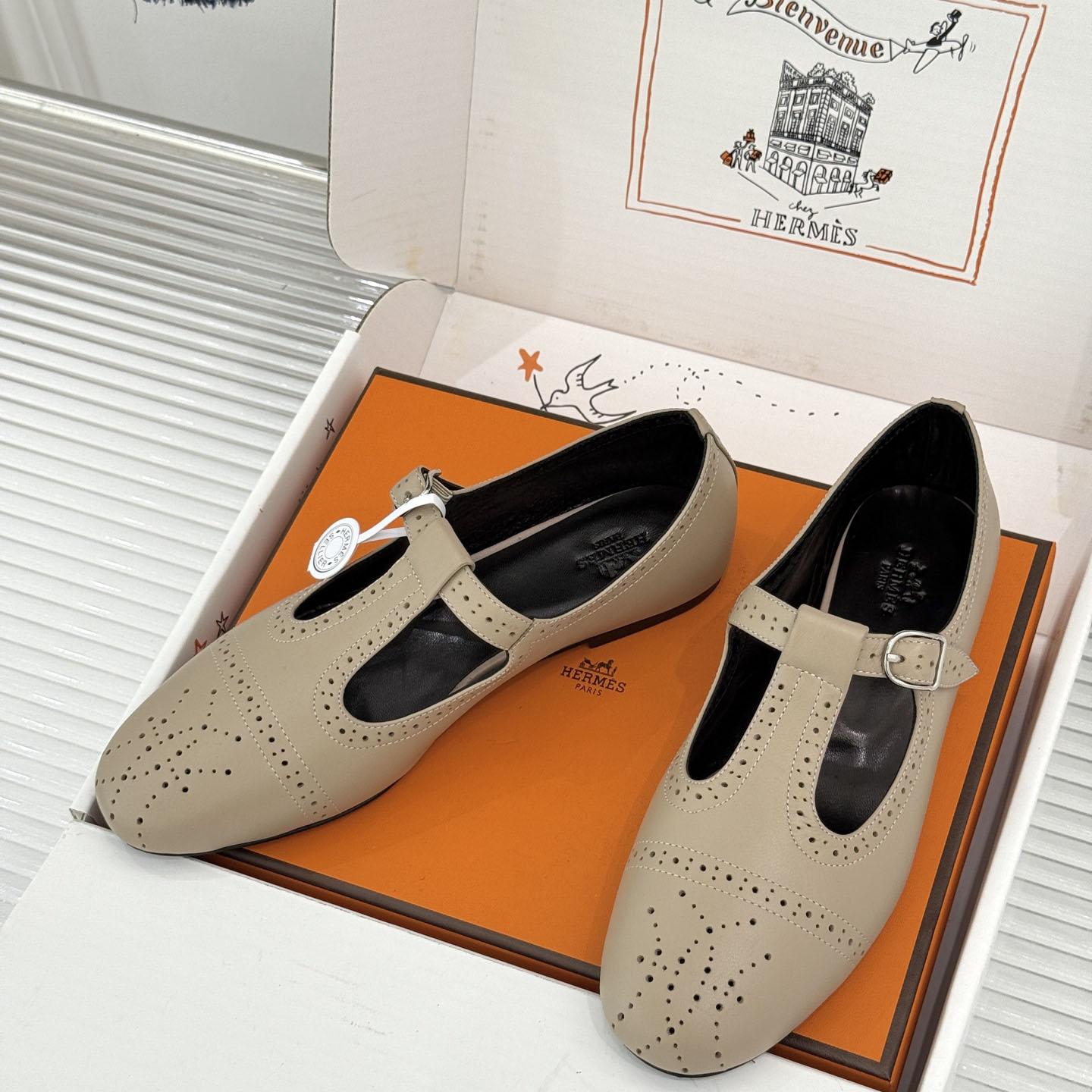 Hermes Nectar Ballet Flat - DesignerGu