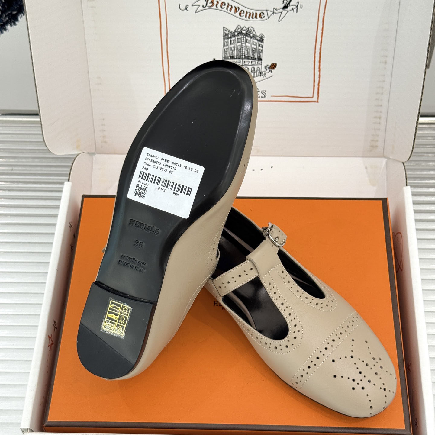 Hermes Nectar Ballet Flat - DesignerGu