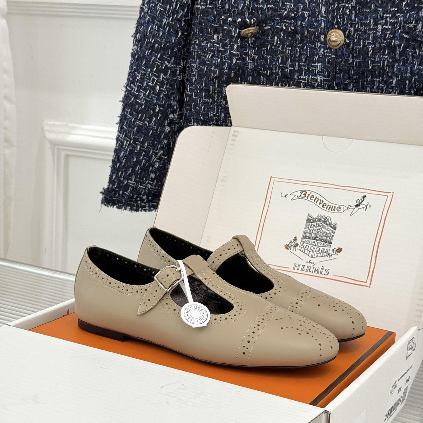 Hermes Nectar Ballet Flat - DesignerGu