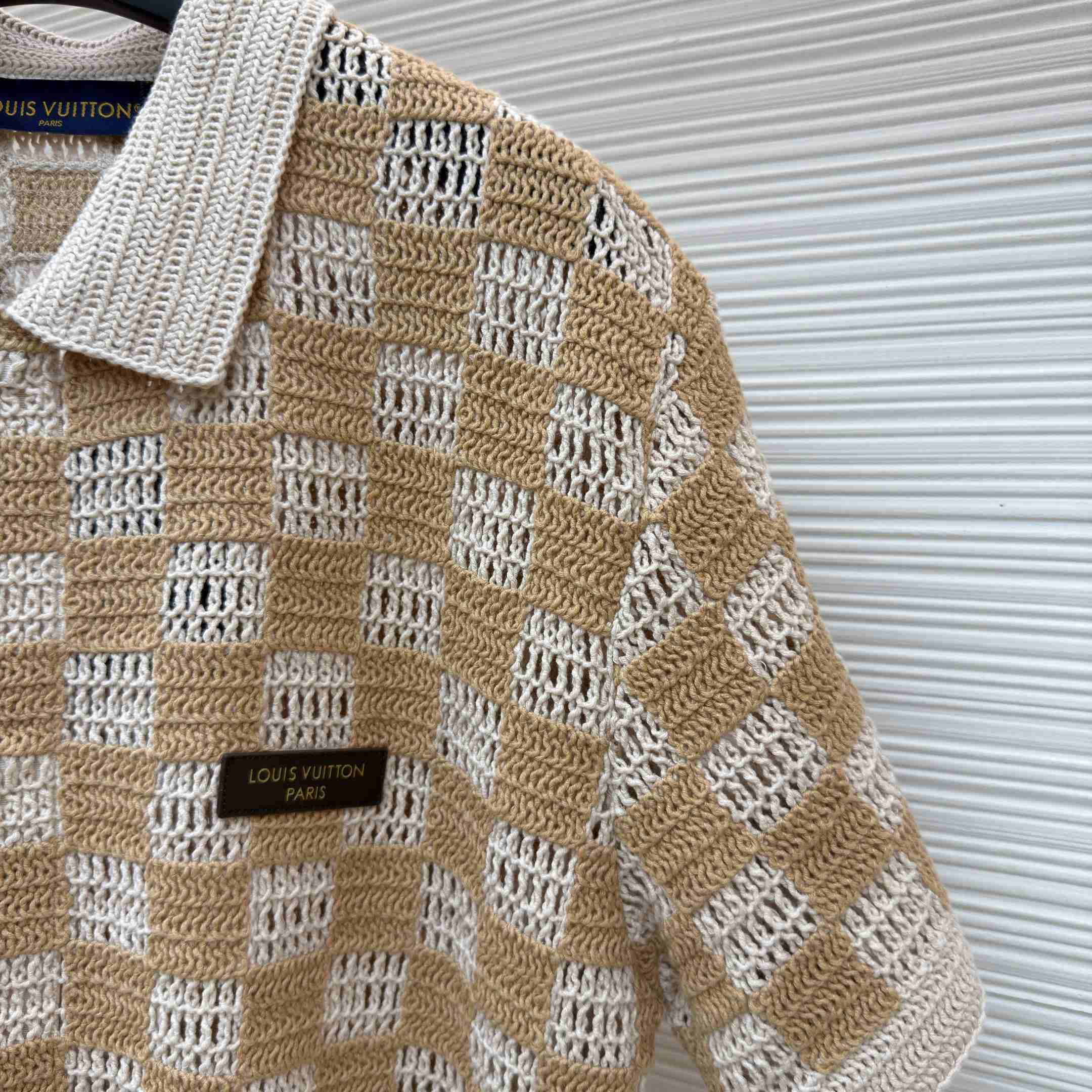 Louis Vuitton Summery Damier Short-Sleeved Shirt 1AKCOC - DesignerGu
