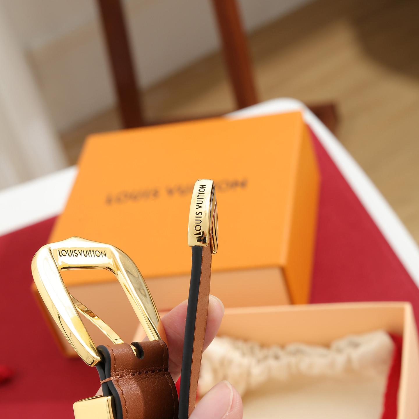 Louis Vuitton LV Dust 25mm Belt - DesignerGu