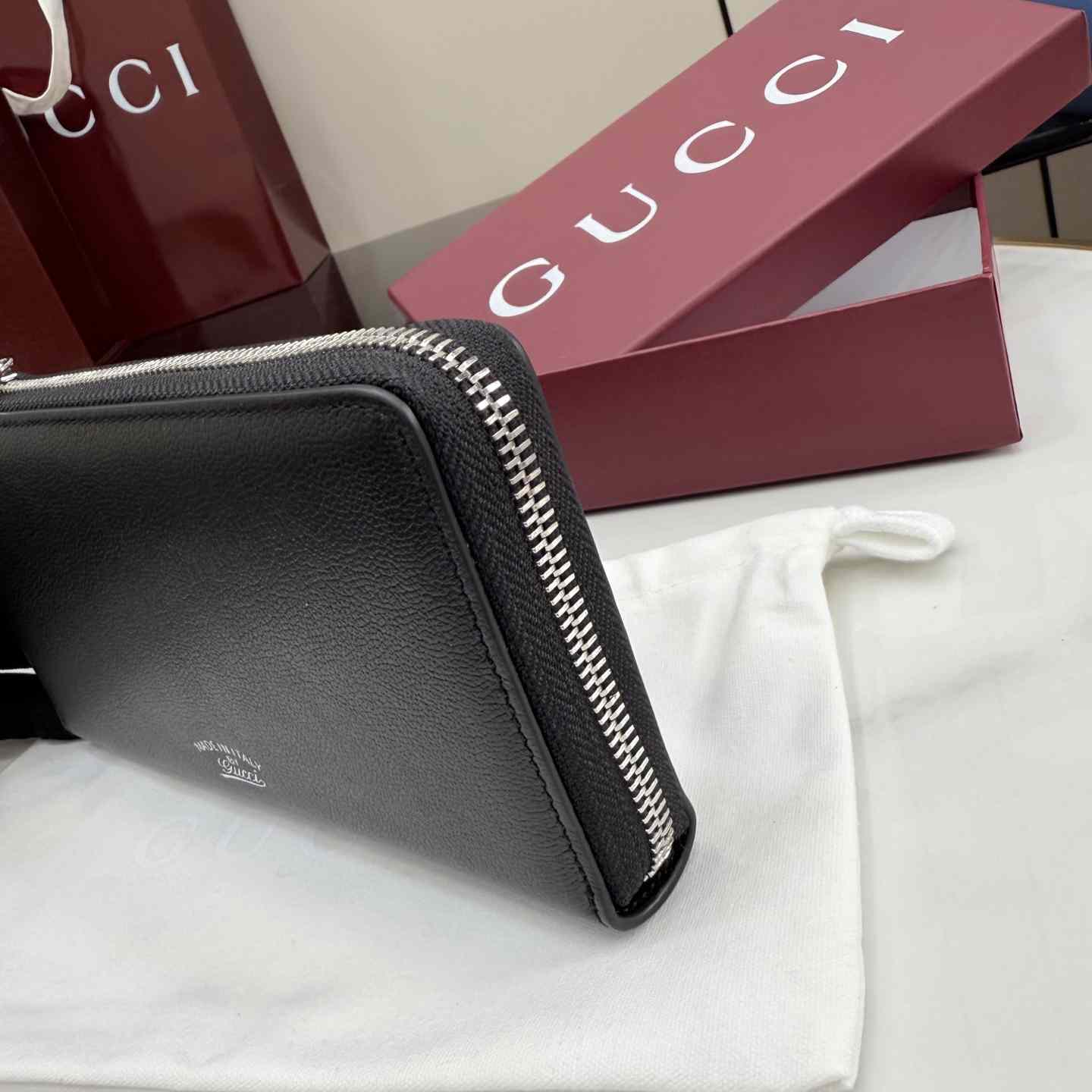 Gucci Lira Zip Around Wallet 867318 - DesignerGu