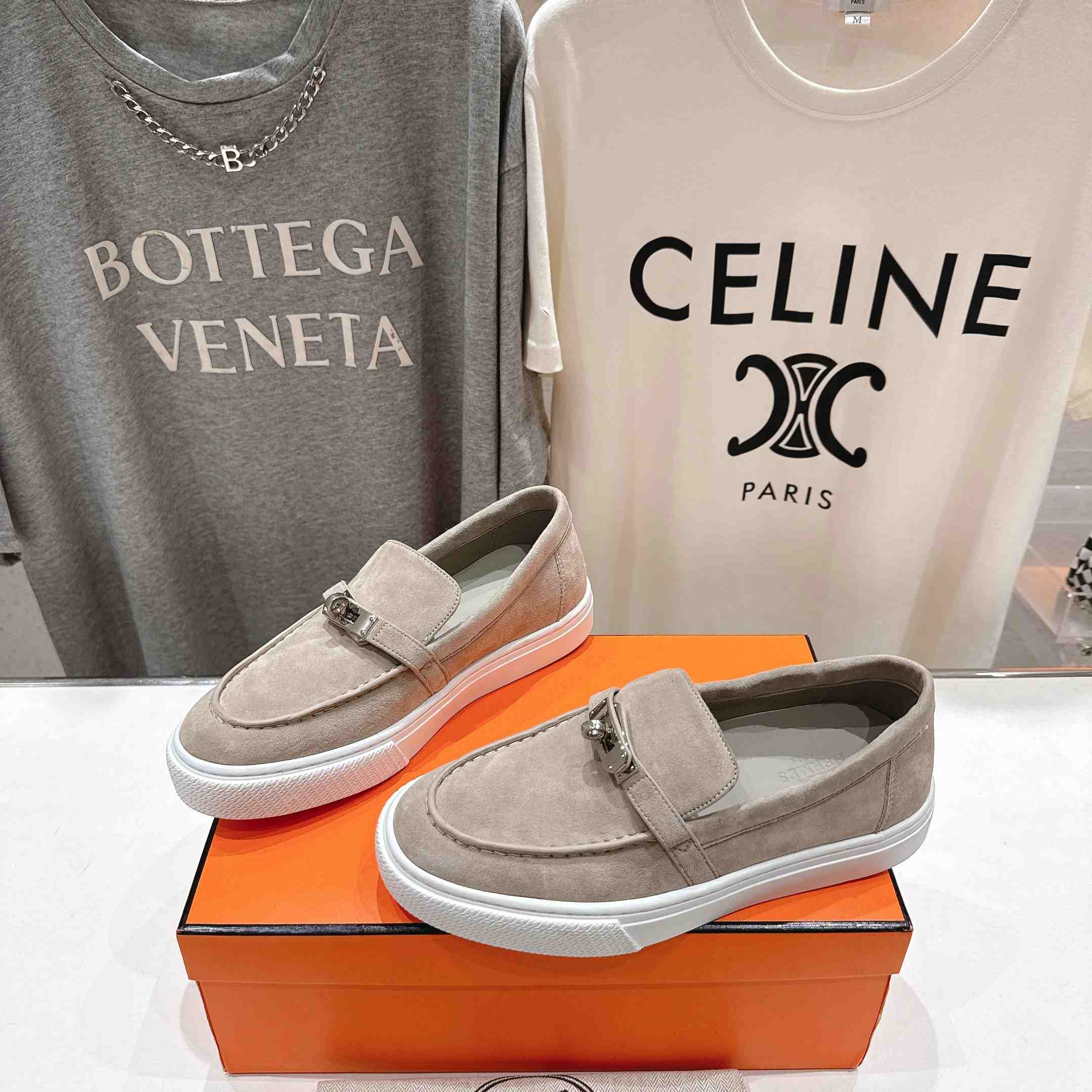 Hermes Game Slip-On Sneaker - DesignerGu