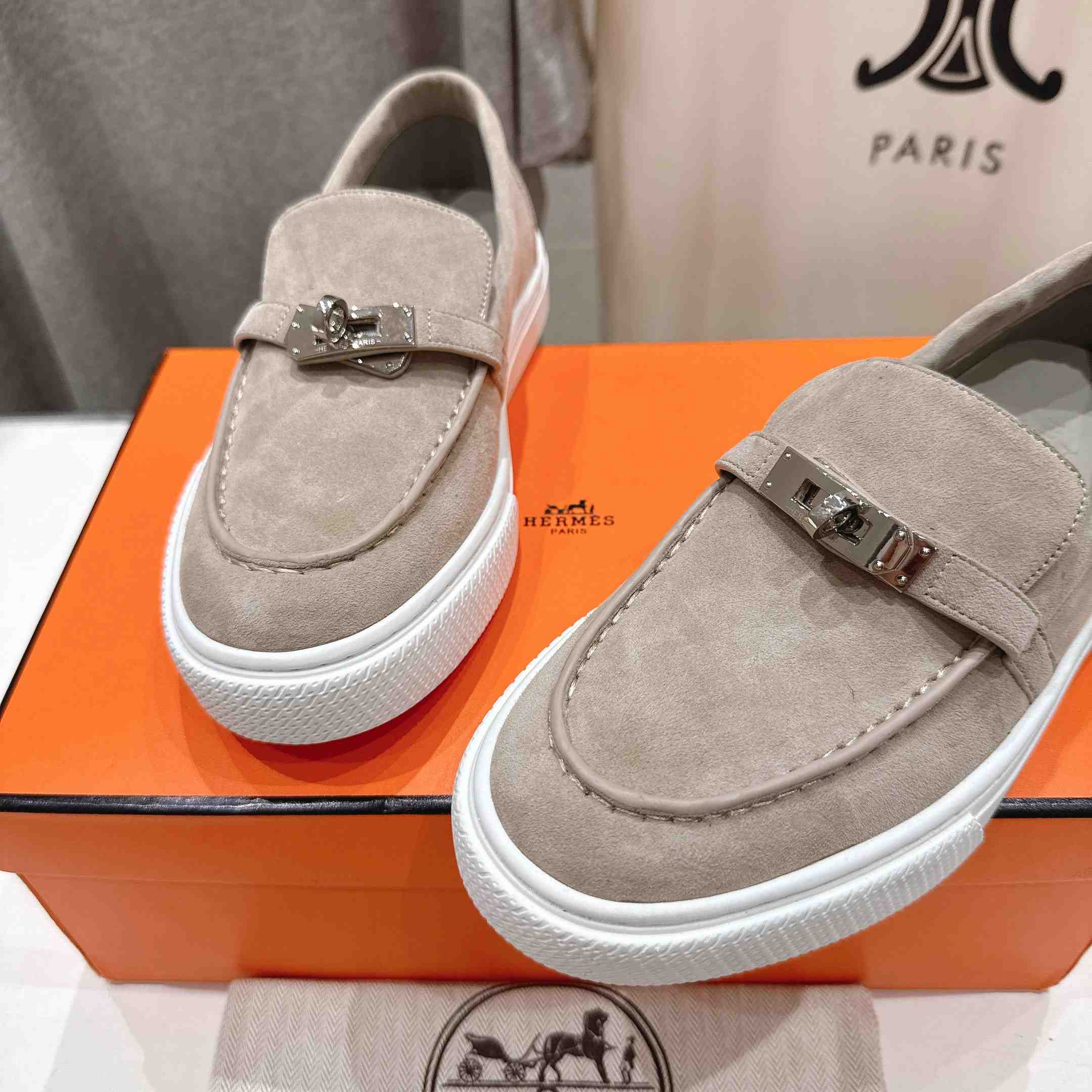 Hermes Game Slip-On Sneaker - DesignerGu
