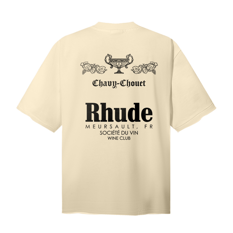 Rhude X Domaine Dujac Tee - DesignerGu