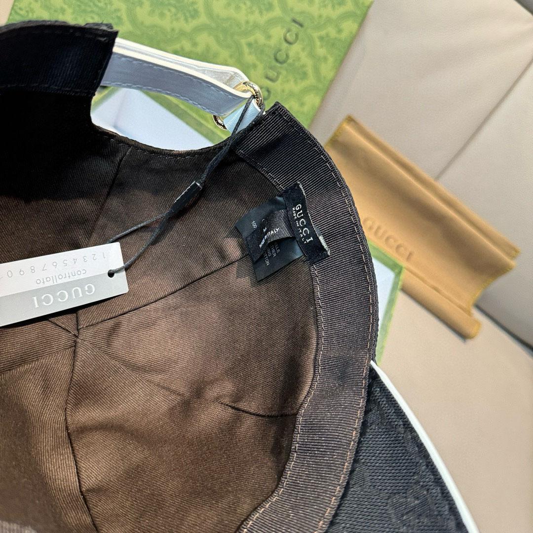 Gucci GG Cotton Canvas Baseball Hat - DesignerGu