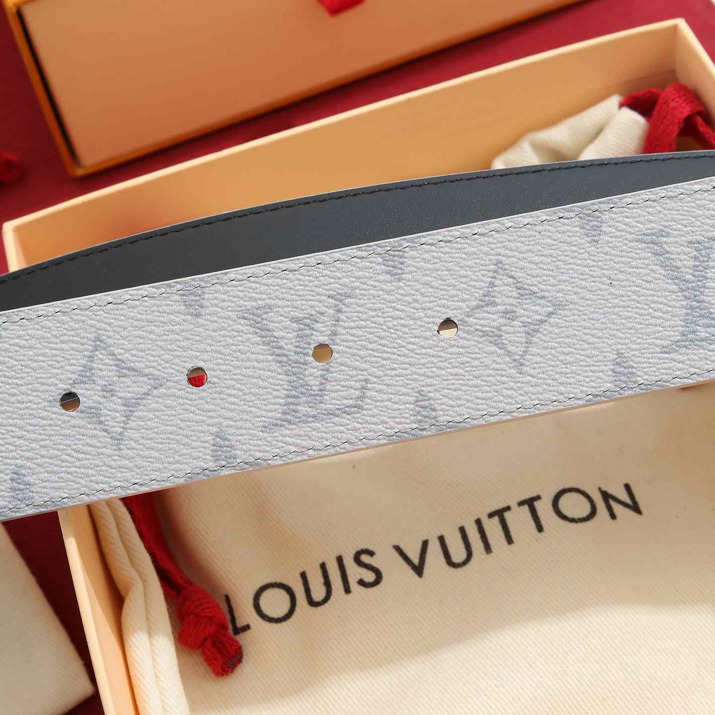 Louis Vuitton LV Initiales Monogram 40mm Reversible Belt - DesignerGu