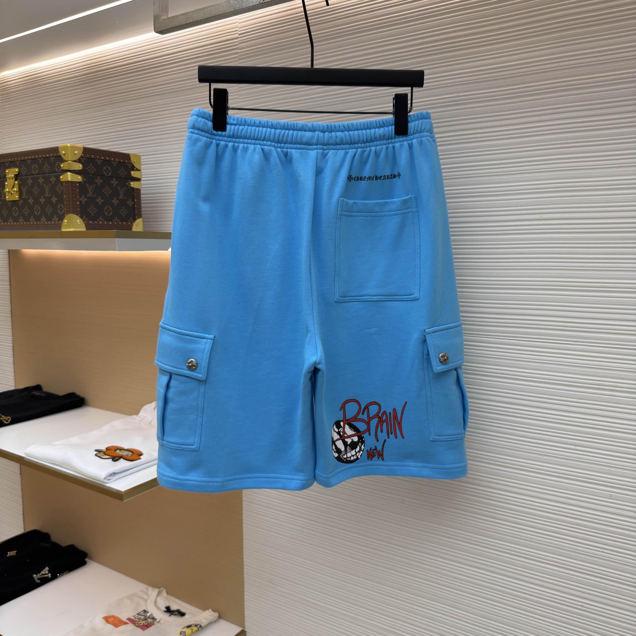 Chrome Hearts Matty Boy Brain New Cargo Shorts - DesignerGu