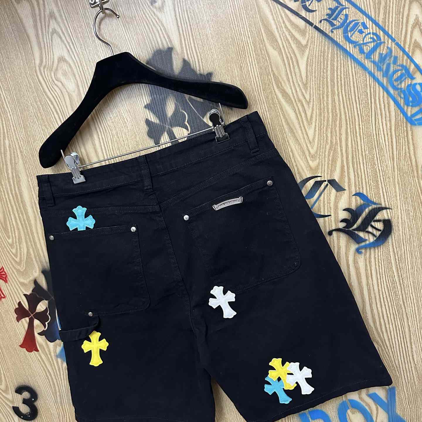 Chrome Hearts Denim Shorts - DesignerGu