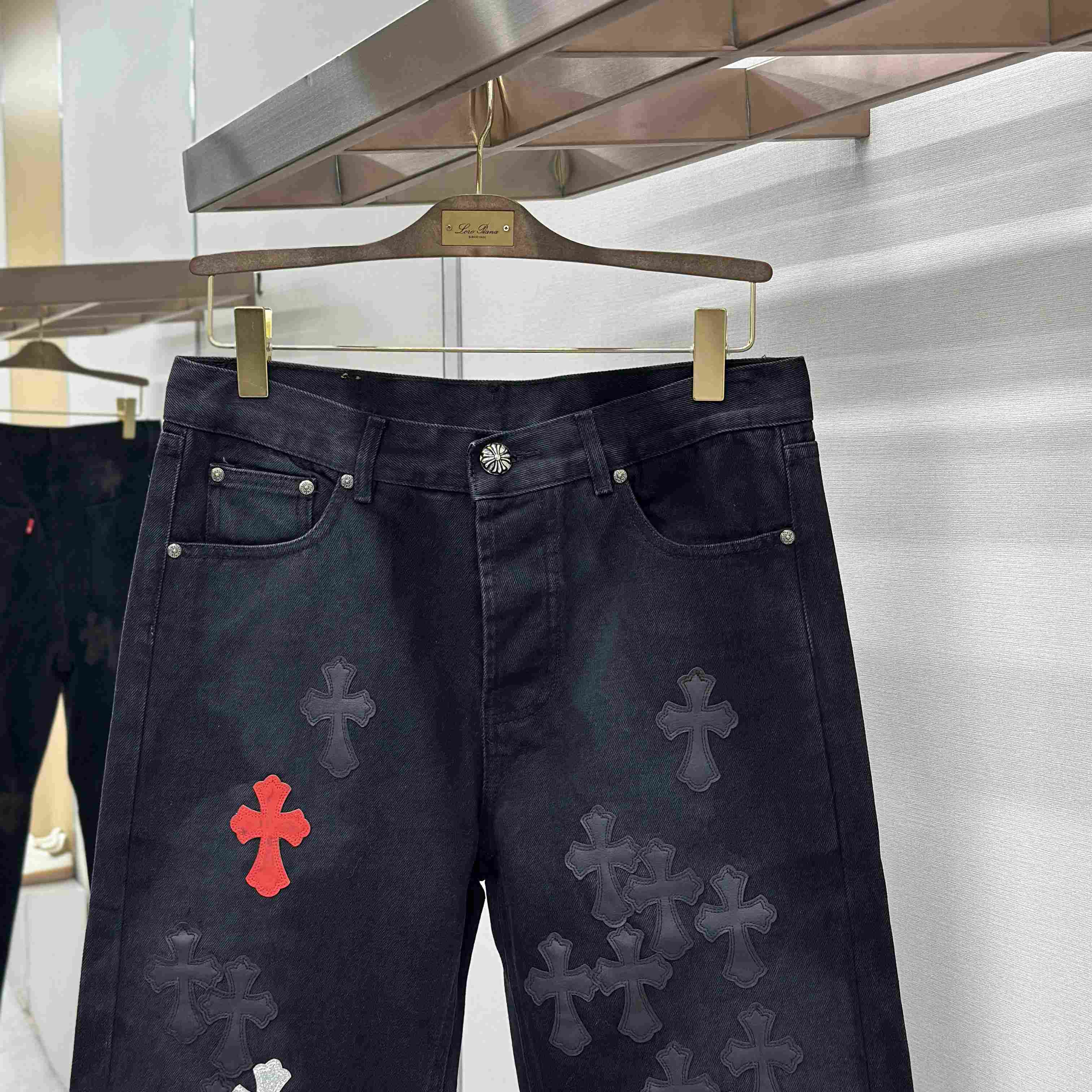 Chrome Hearts Jeans - DesignerGu
