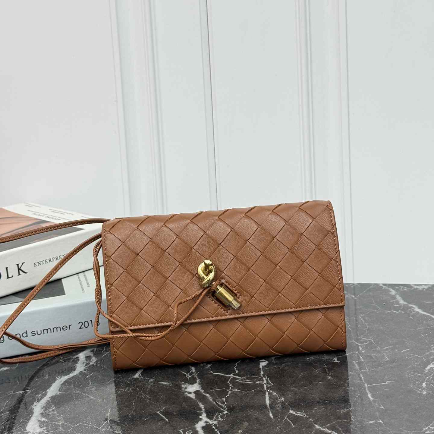Bottega Veneta Andiamo Pouch On Strap - DesignerGu