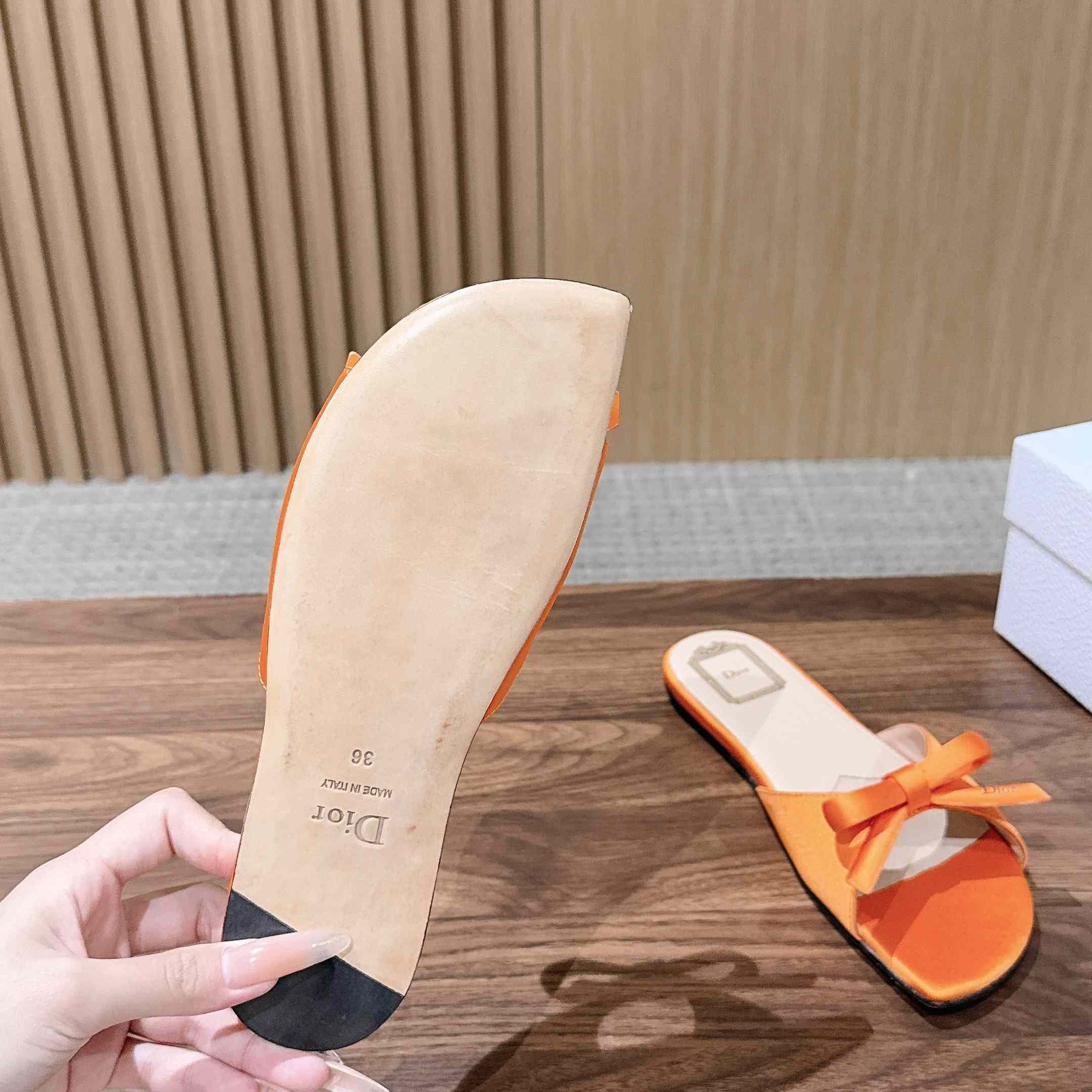 Dior Bow Slide - DesignerGu