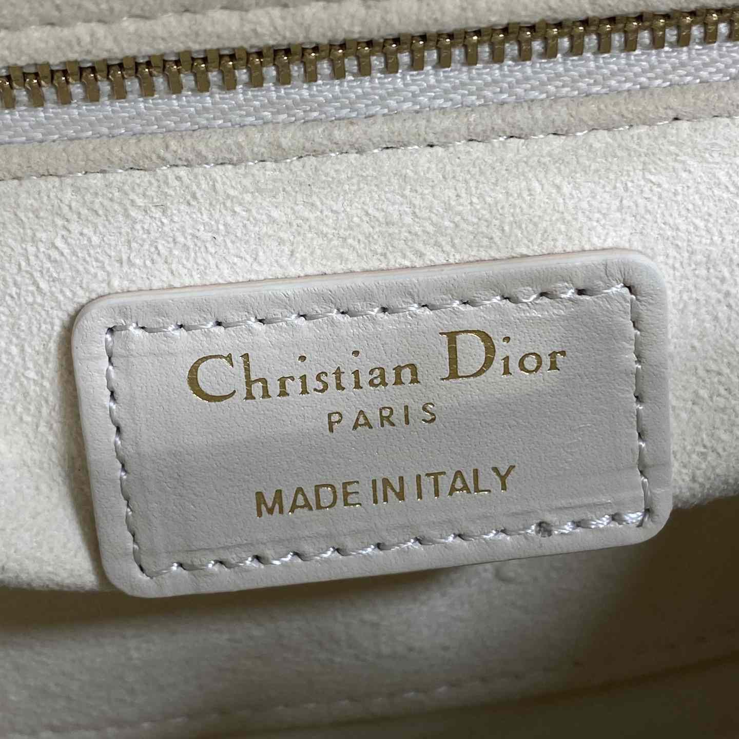 Dior Mini Lady Dior Bag With Chain - DesignerGu
